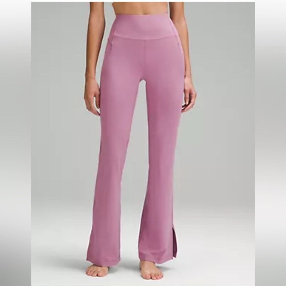 Groove High Rise Split Hem Flared Pant - Nulu - NWT